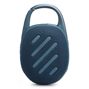 JBL Clip 5 Blue Portable Waterproof Speaker Back View photo