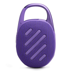 JBL Clip 5 Purple Portable Waterproof Speaker Back View photo