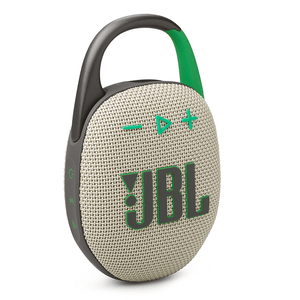 JBL Clip 5 Sand Portable Waterproof Speaker Hero photo