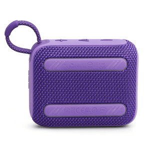 JBL Go 4 Purple Portable Bluetooth Speaker Back View photo